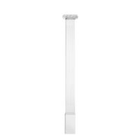Комплект DK-82220-SET2: пилястра DK-82220, капитель DK-82221A, основание DK-82222 DECOMASTER Комплект DK-82220-SET2: пилястра DK-82220, капитель DK-82221A, основание DK-82222 DECOMASTER