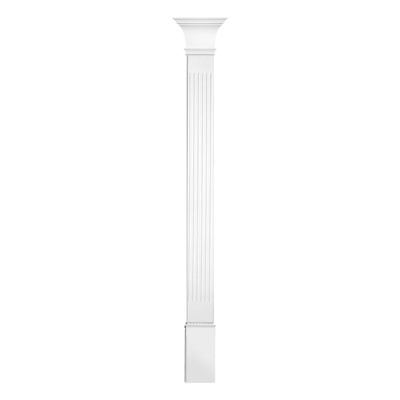 Комплект DK-82220-SET3: пилястра DK-82220, капитель DK-82223, основание DK-82222 DECOMASTER