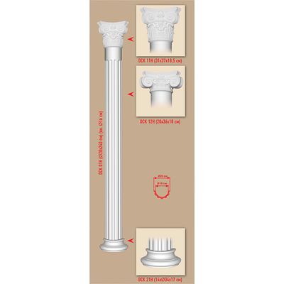Полуоснование DECOMASTER DCK-21H (O 340*140мм) полиуретан Полуоснование DECOMASTER DCK-21H (O 340*140мм) полиуретан