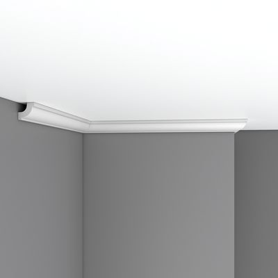 Плинтус потолочный гладкий DECOMASTER 96123F гибкий (30*30*2400мм)