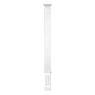 Комплект DK-82230-SET1: пилястра DK-82230, капитель DK-82231, основание DK-82232 DECOMASTER