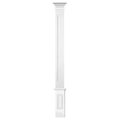 Комплект DK-82240-SET1: пилястра DK-82240, капитель DK-82231, основание DK-82232 DECOMASTER