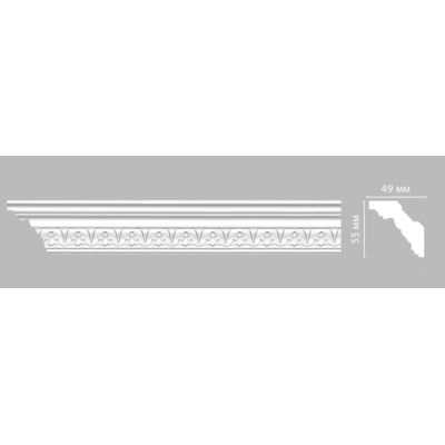 Плинтус потолочный с рисунком DECOMASTER DT-9811A (55х49х2400) полиуретан