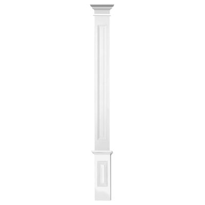 Комплект DK-82240-SET2: пилястра DK-82240, капитель DK-82231A, основание DK-82232 DECOMASTER