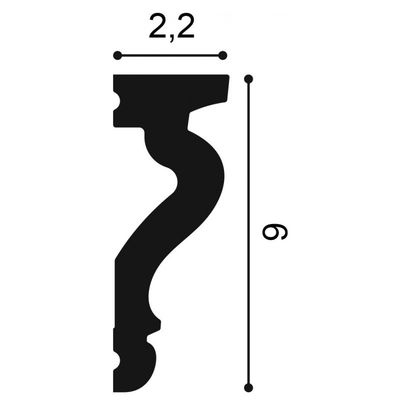 Многофункциональный профиль Orac Decor DX174-2300 из дюрополимера